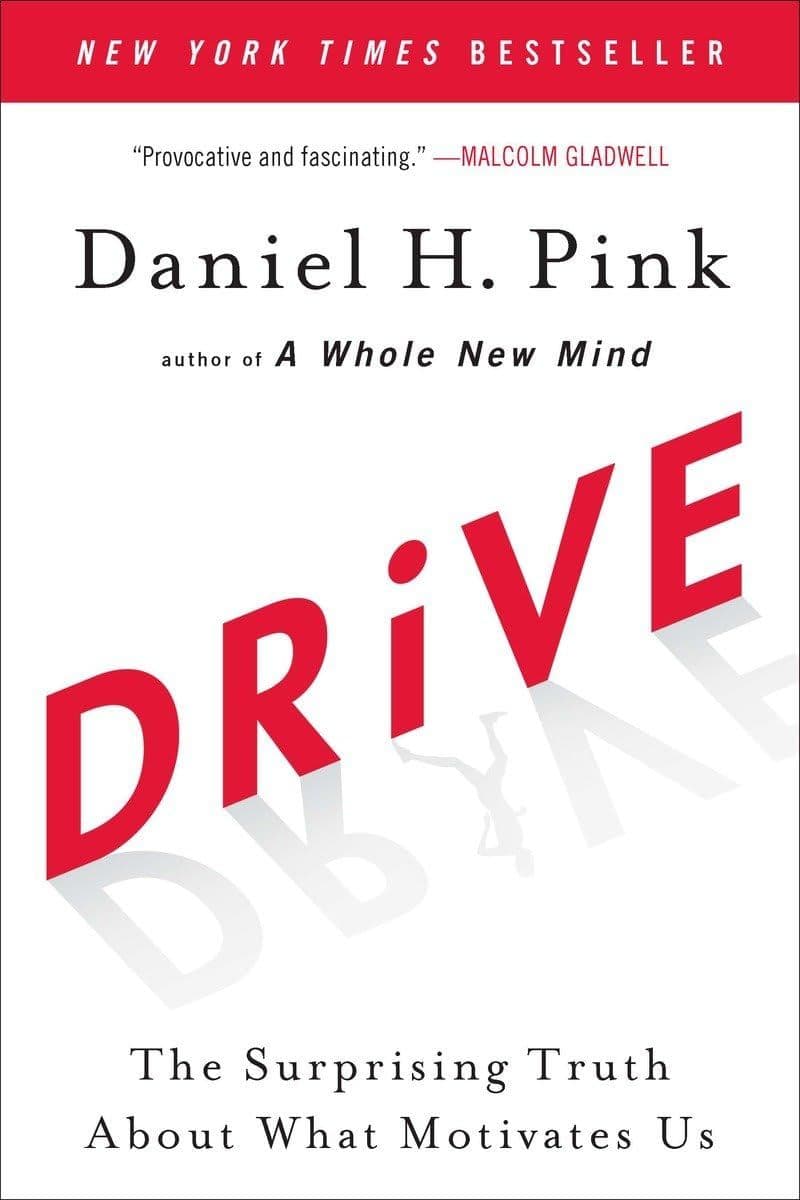 Cover of Drive by Daniel H. Pink - venture capital book