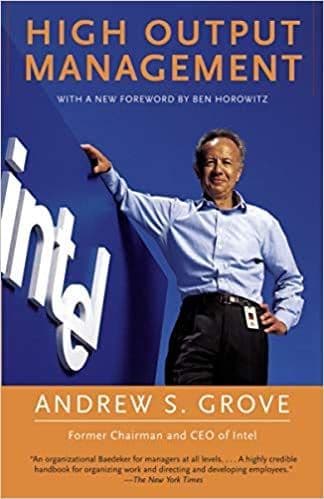 Cover of High Output Management by Andrew S. Grove - venture capital book