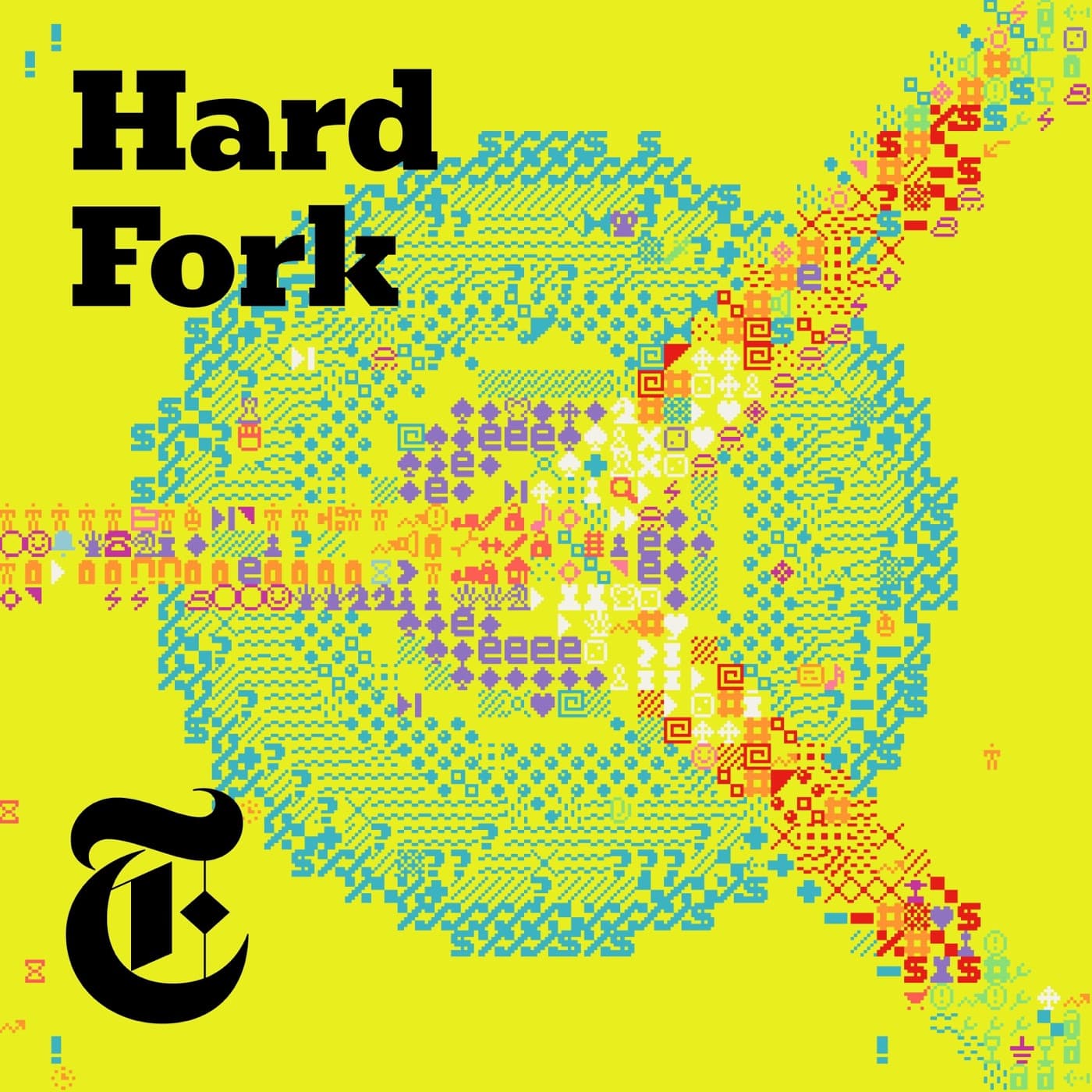 Hard Fork podcast cover - hosted by The New York Times