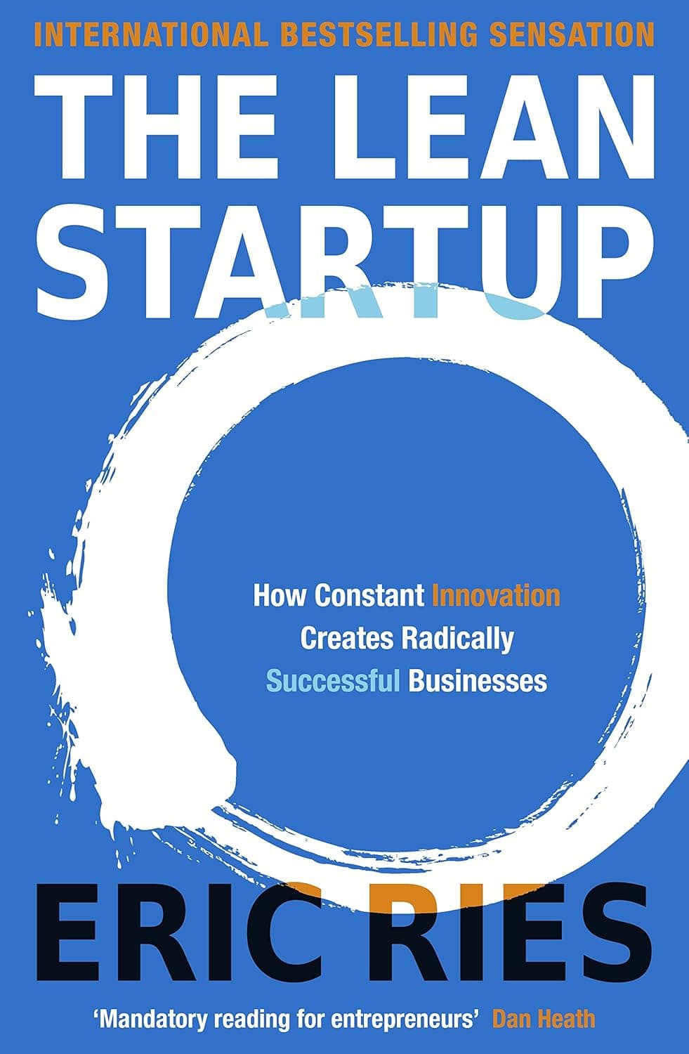 Cover of The Lean Startup by Eric Ries - venture capital book